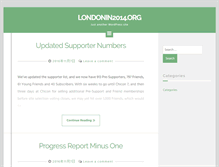 Tablet Screenshot of londonin2014.org